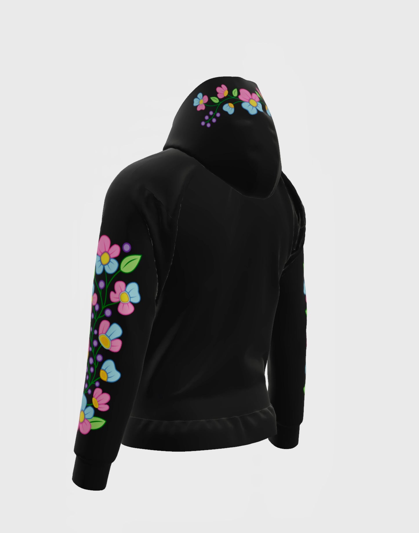 Summertime Floral Hoodie