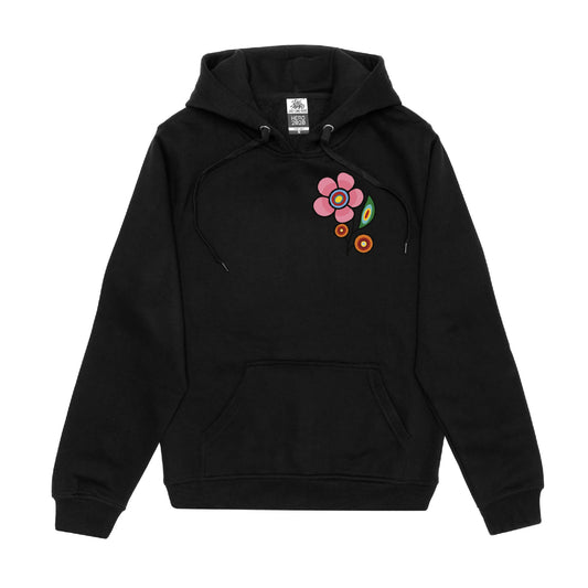 Floral Bunch Hoodie (front and back)