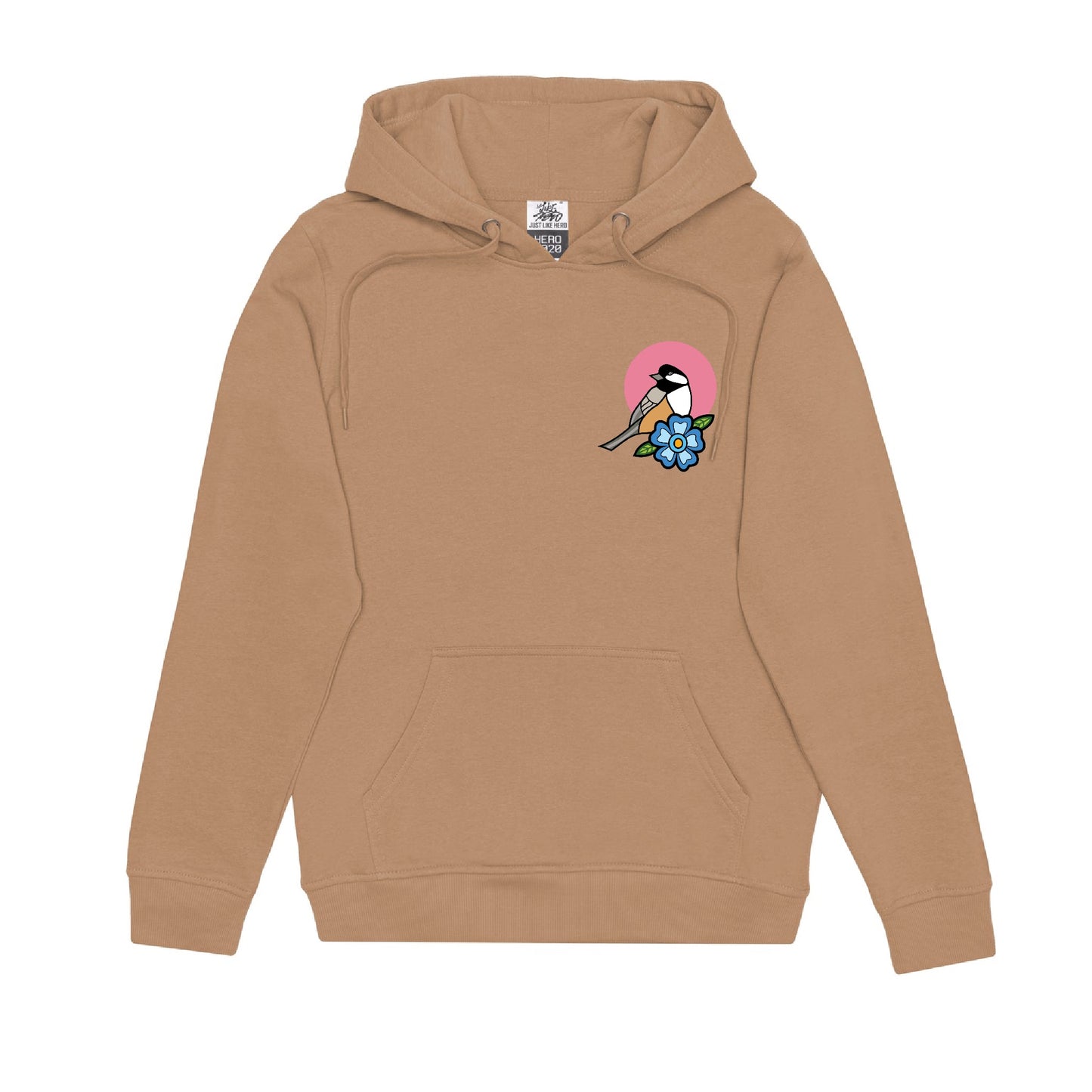 Chickadee Hoodie (front and back)