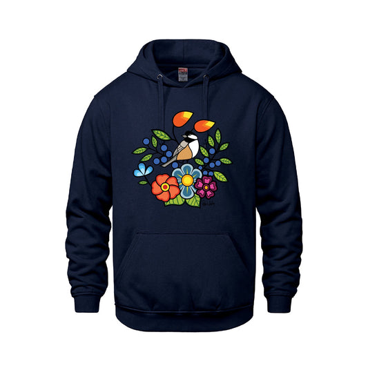 Chickadee Hoodie (front)