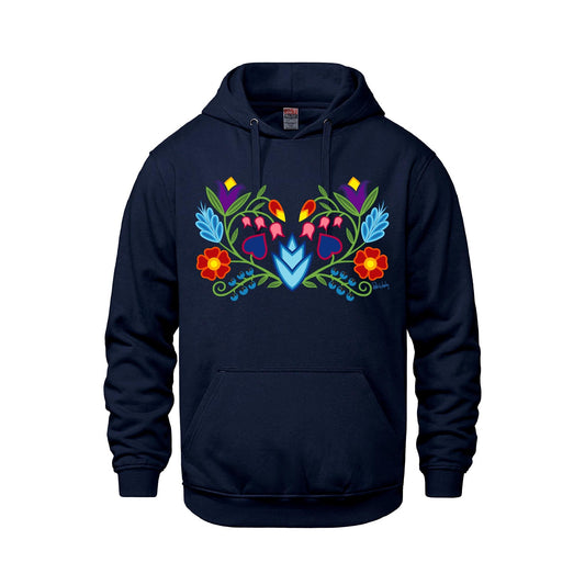 Blue Sky Florals Hoodies