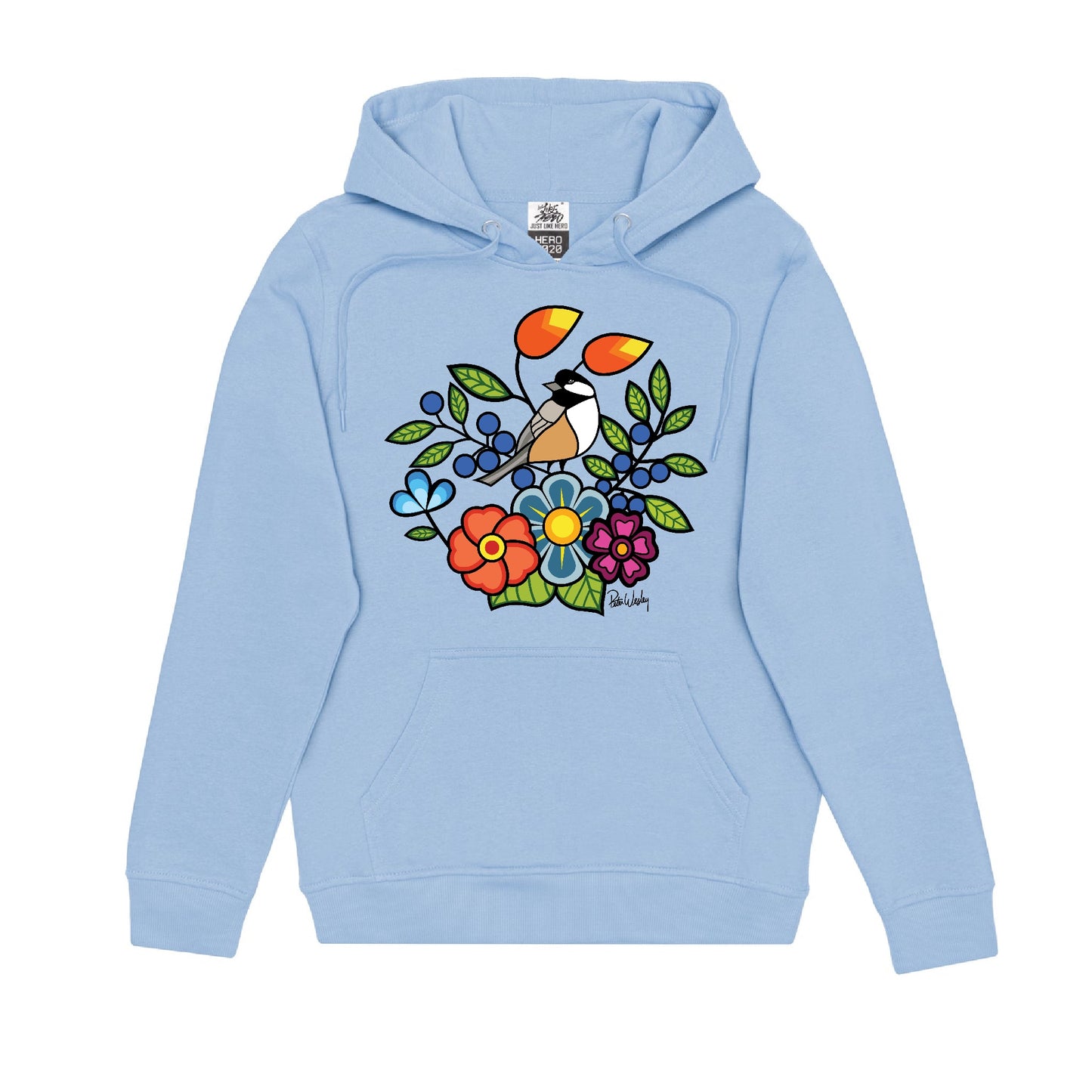 Chickadee Hoodie (front)