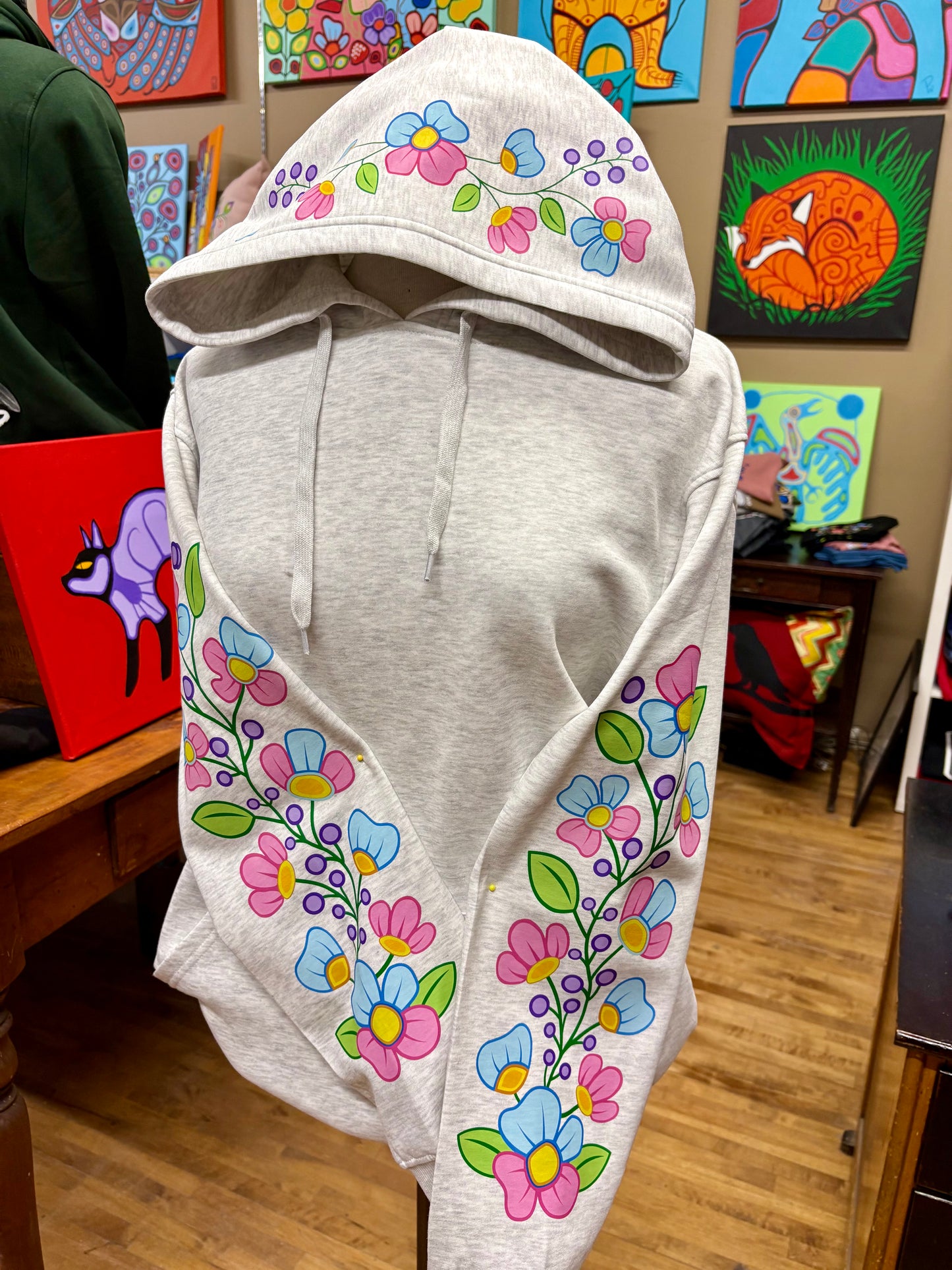 Summertime Floral Hoodie