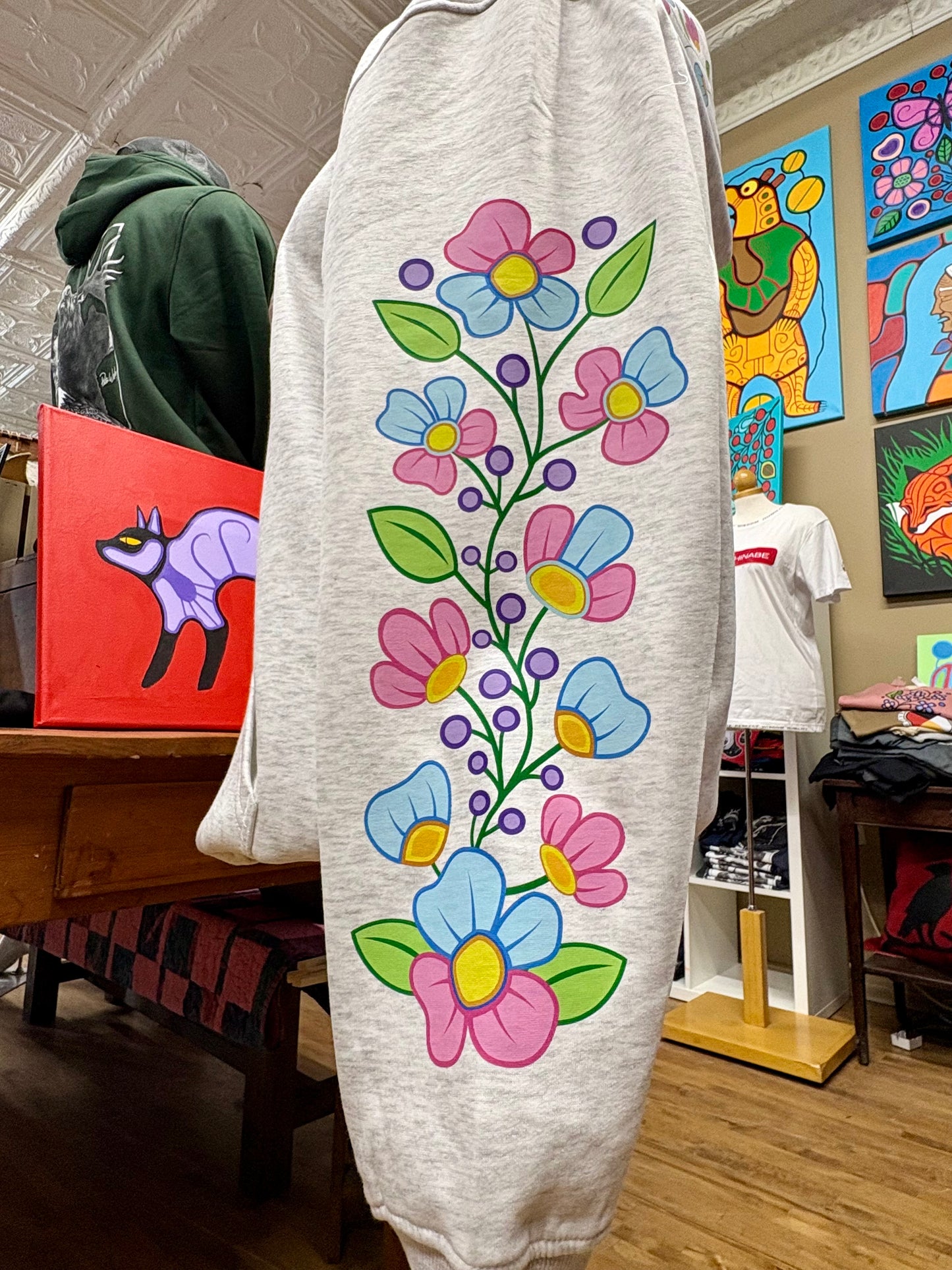 Summertime Floral Hoodie
