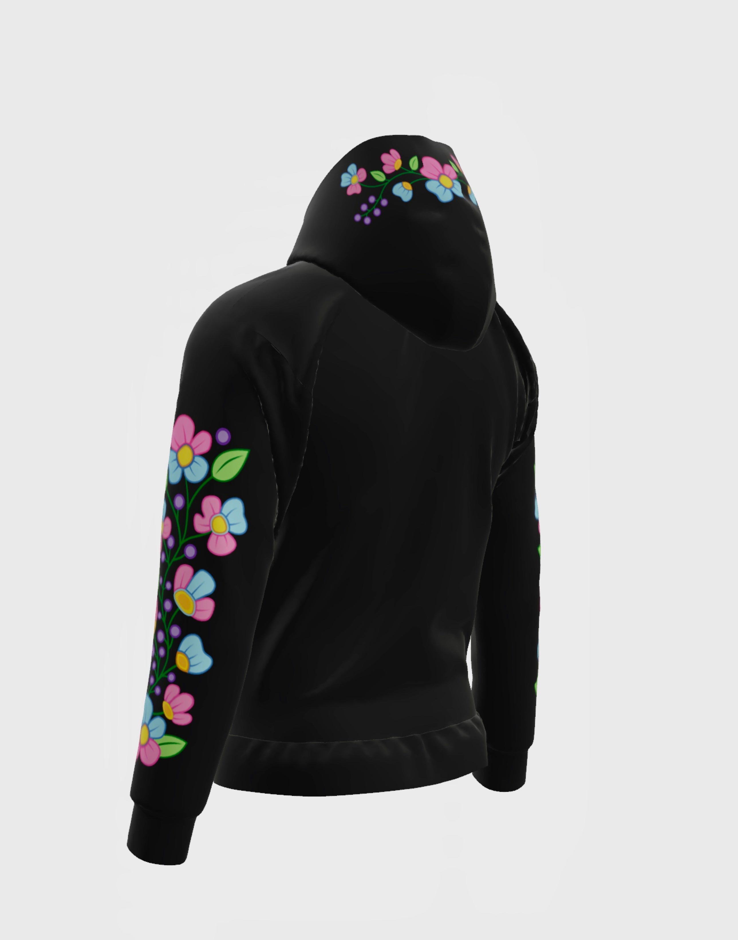 Summertime Floral Hoodie – Peter Wesley Desiigns