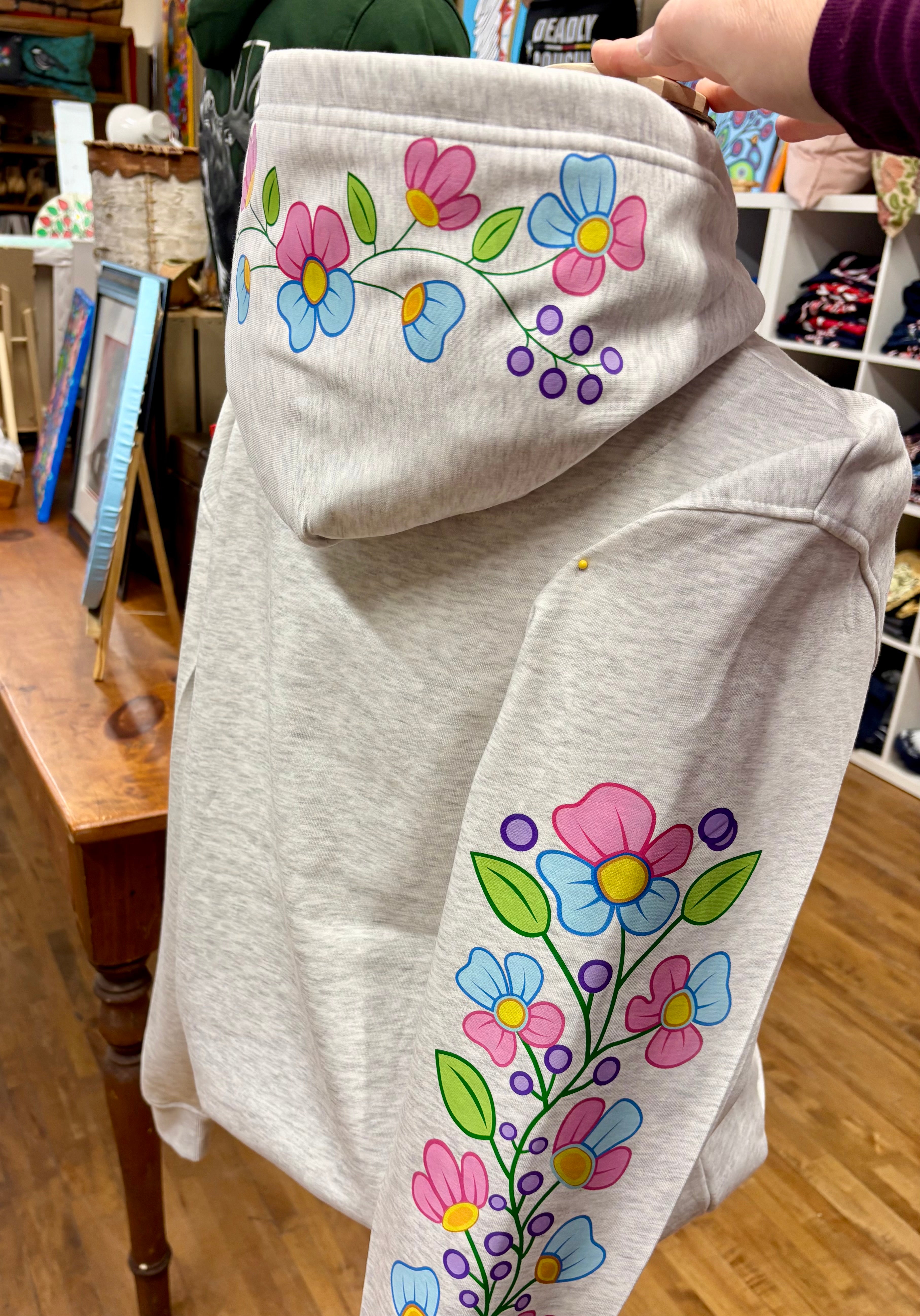 Summertime Floral Hoodie – Peter Wesley Desiigns
