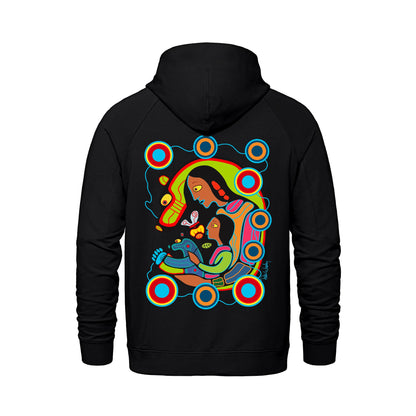 Nurturing Mother Hoodie (front and back)