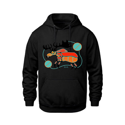 Woodland Moose Hoodie