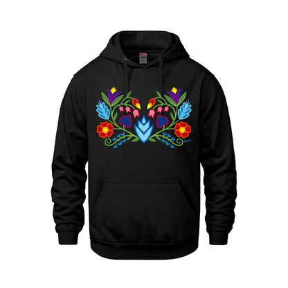 Blue Sky Florals Hoodies