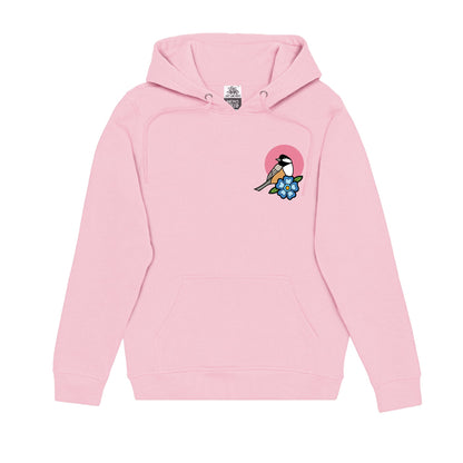 Chickadee Hoodie (front and back)