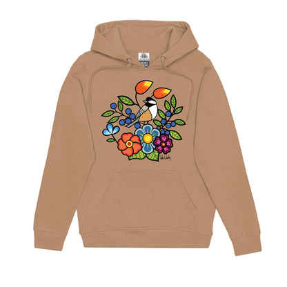 Chickadee Hoodie (front)