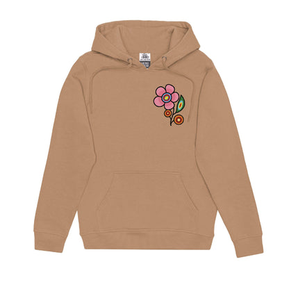 Floral Bunch Hoodie (front and back)