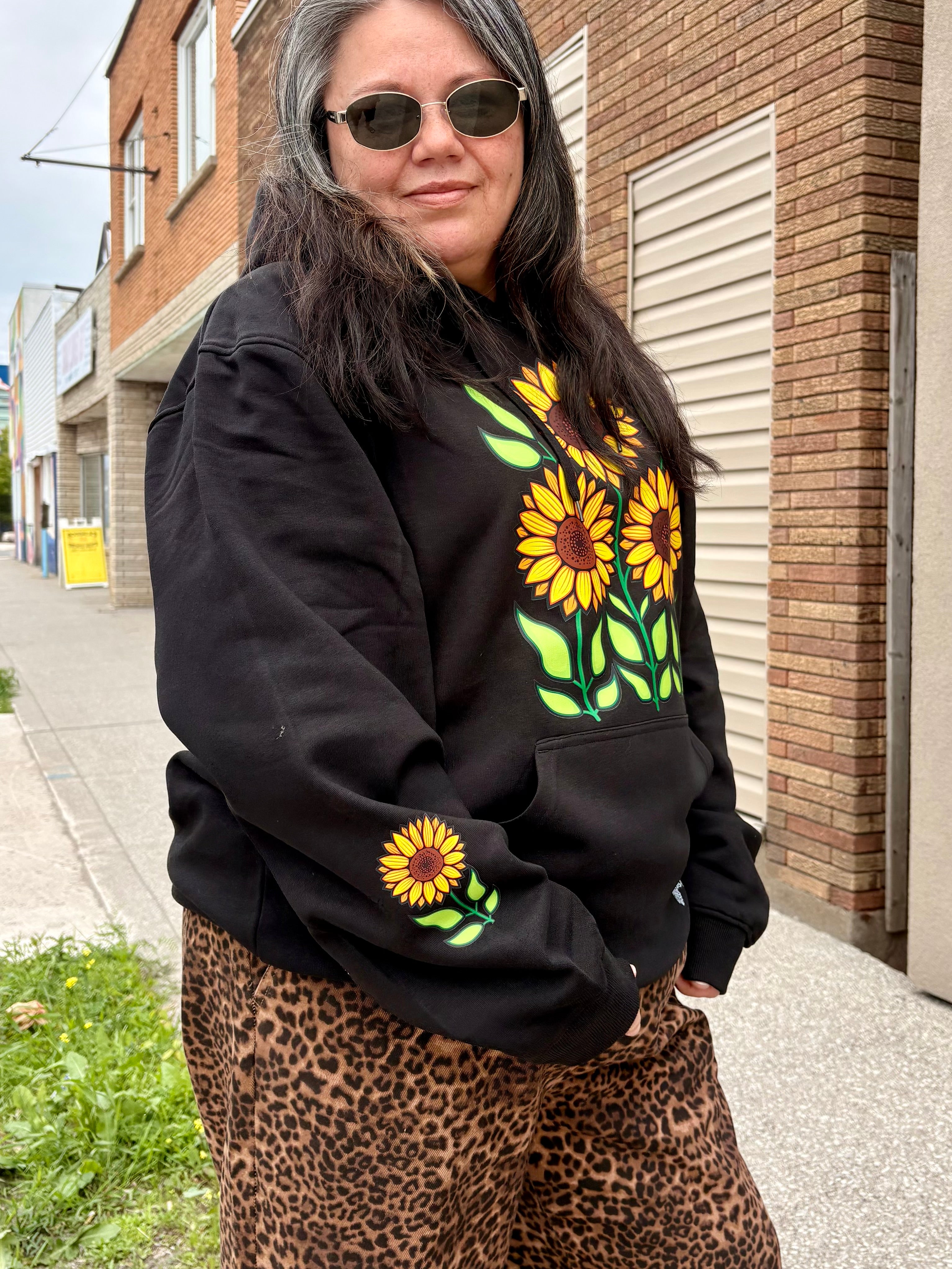 Sunflower Hoodie – Peter Wesley Desiigns