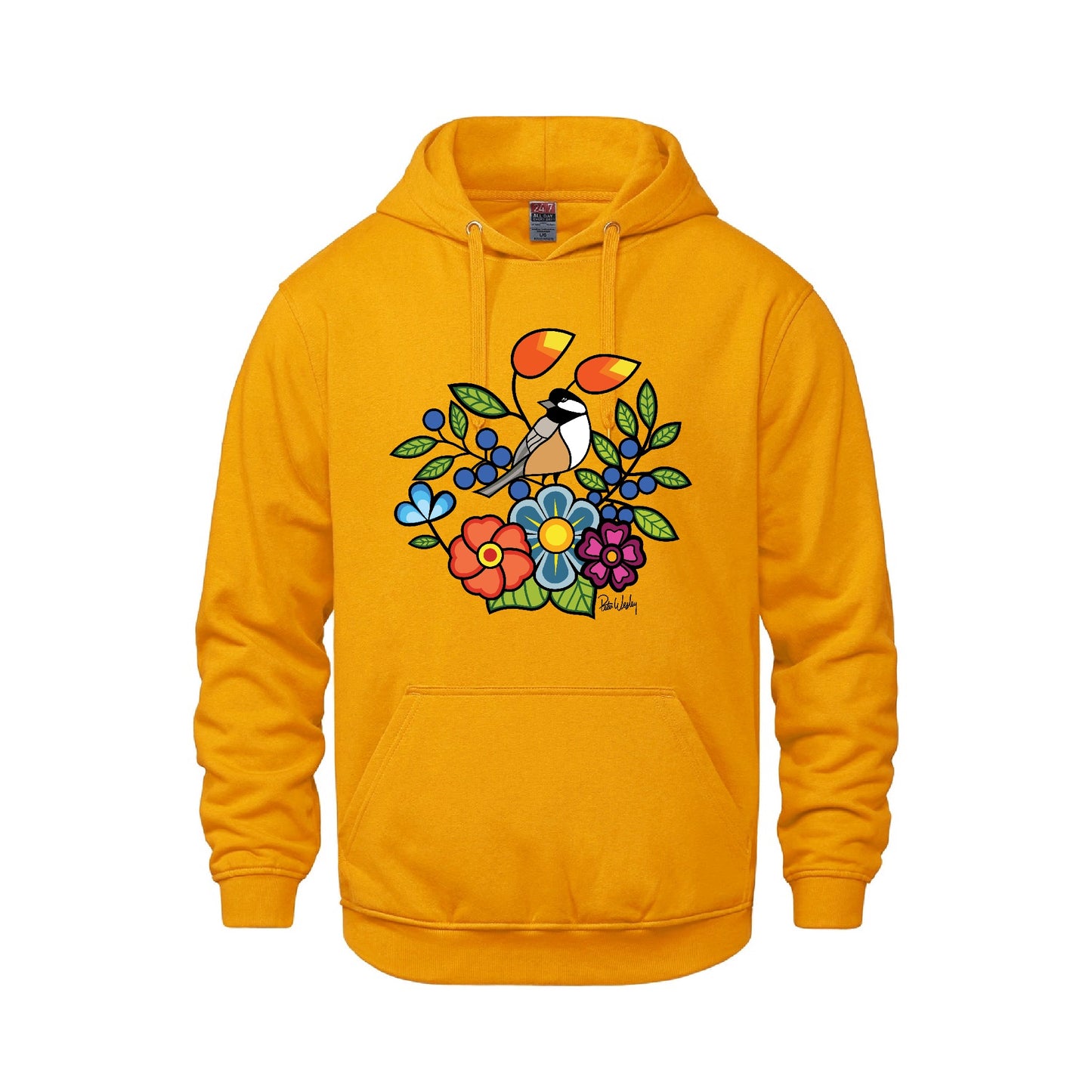 Chickadee Hoodie (front)
