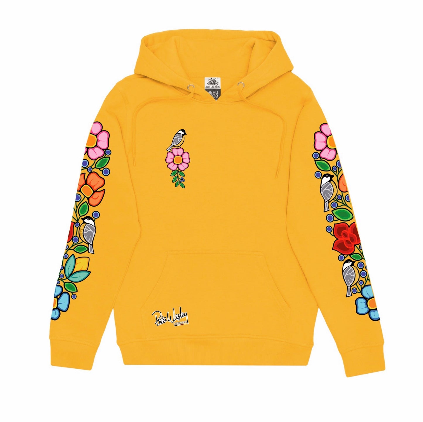 Chickadee Sleeve Hoodie