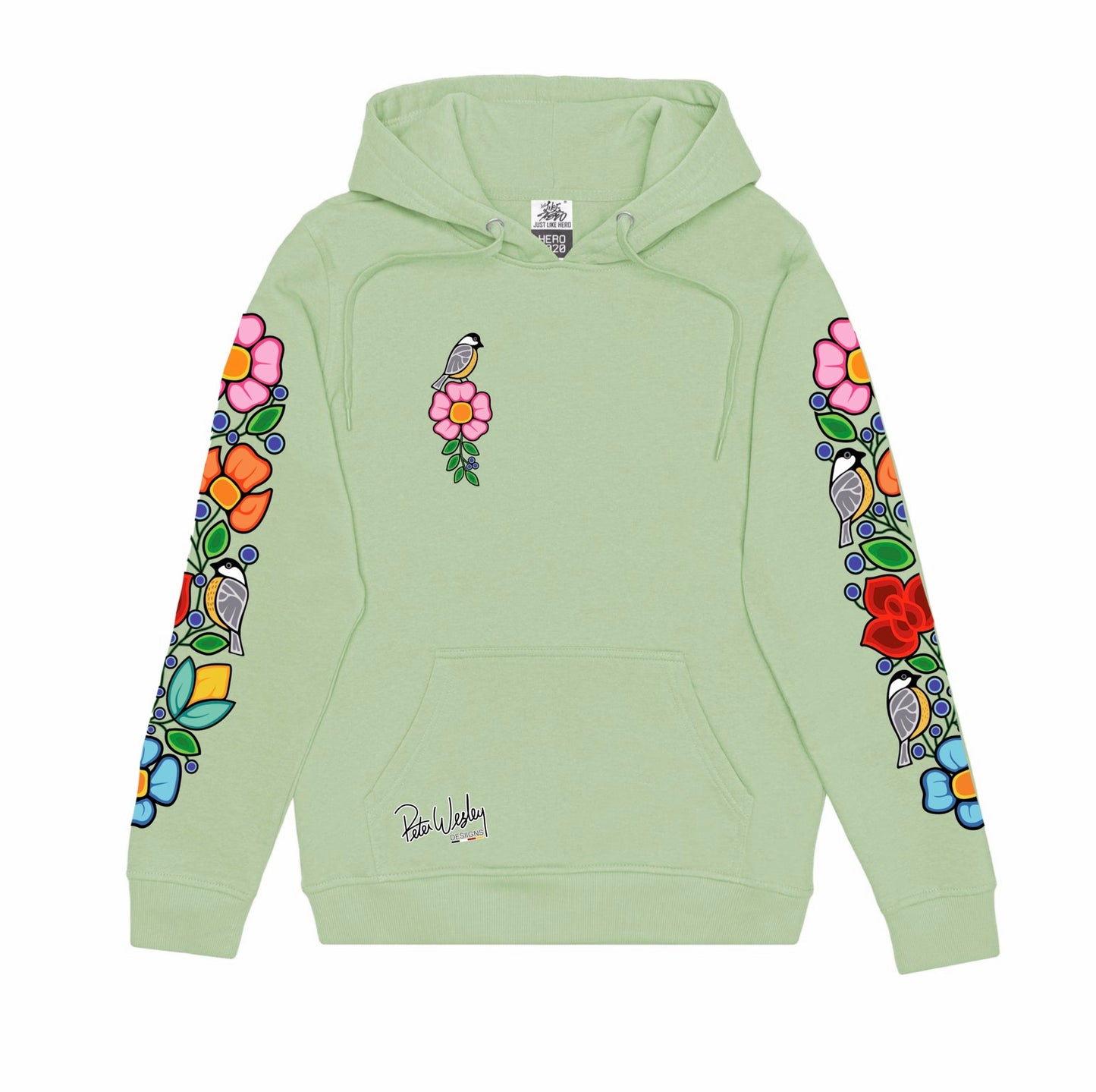 Chickadee Sleeve Hoodie
