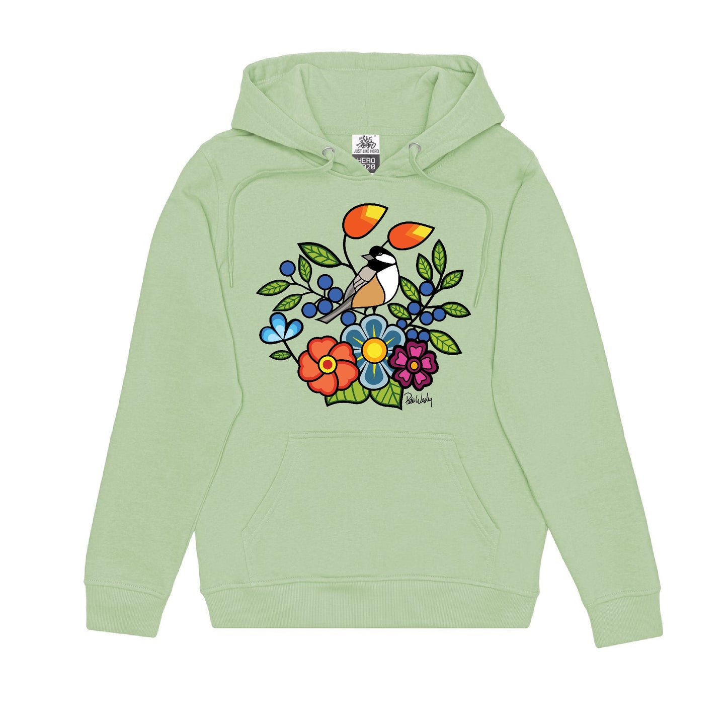 Chickadee Hoodie (front)