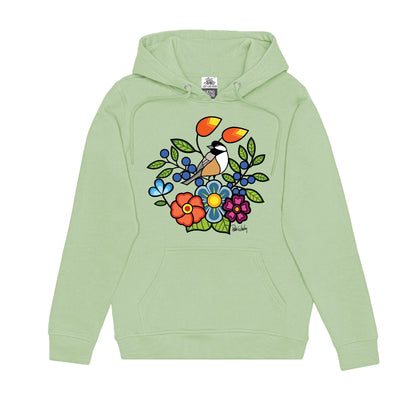 Chickadee Hoodie (front)