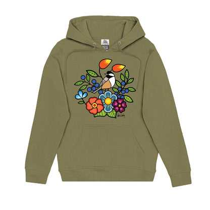 Chickadee Hoodie (front)