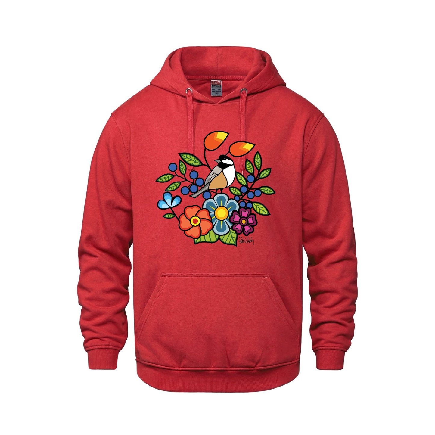 Chickadee Hoodie (front)