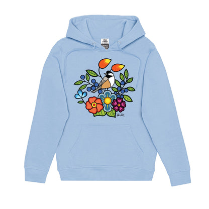 Chickadee Hoodie (front)