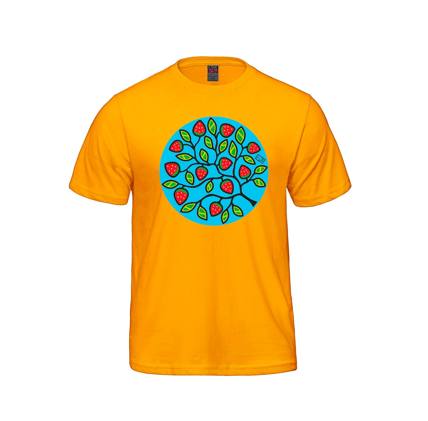 Strawberry Tee w/background