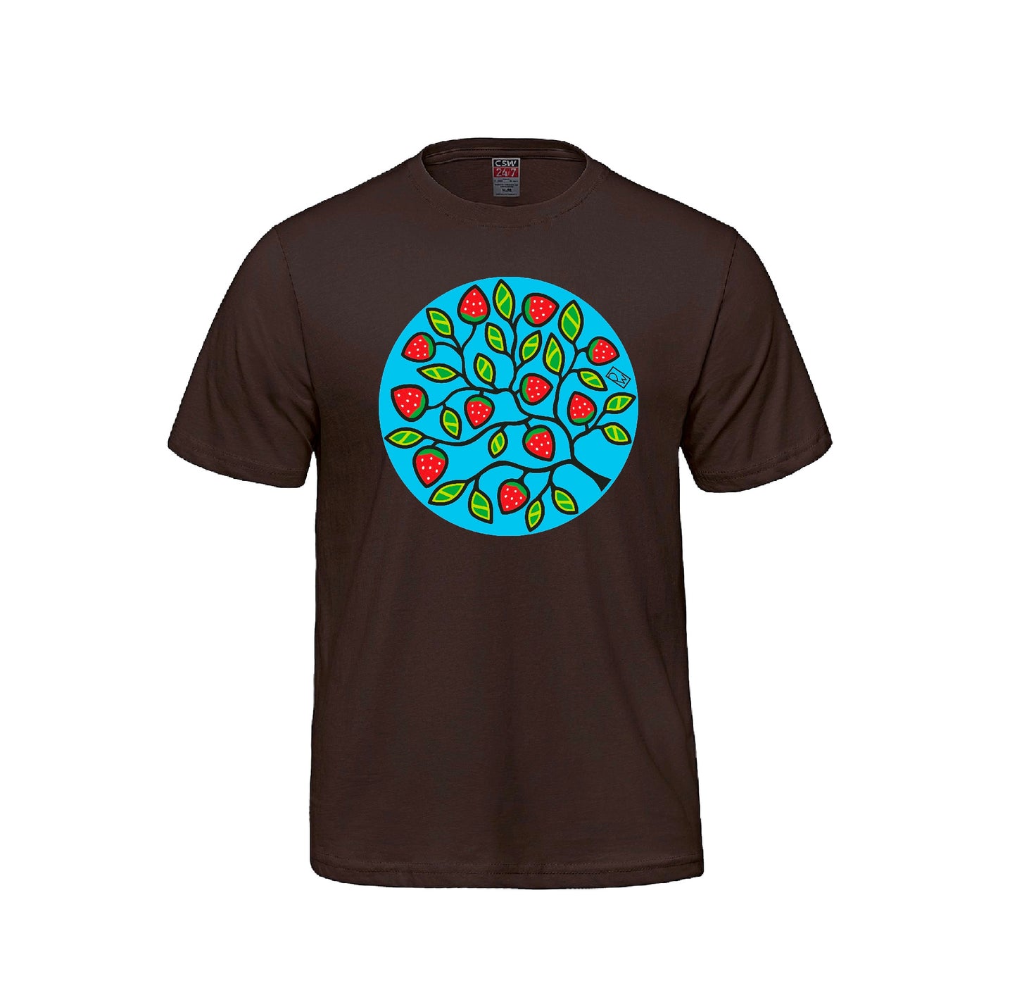 Strawberry Tee w/background