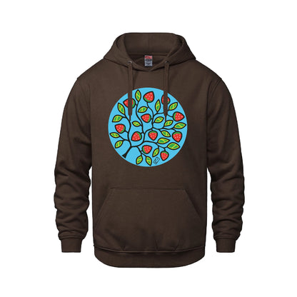 Strawberry Hoodie w/background