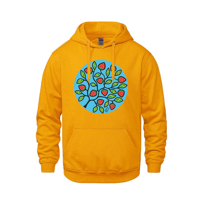 Strawberry Hoodie w/background