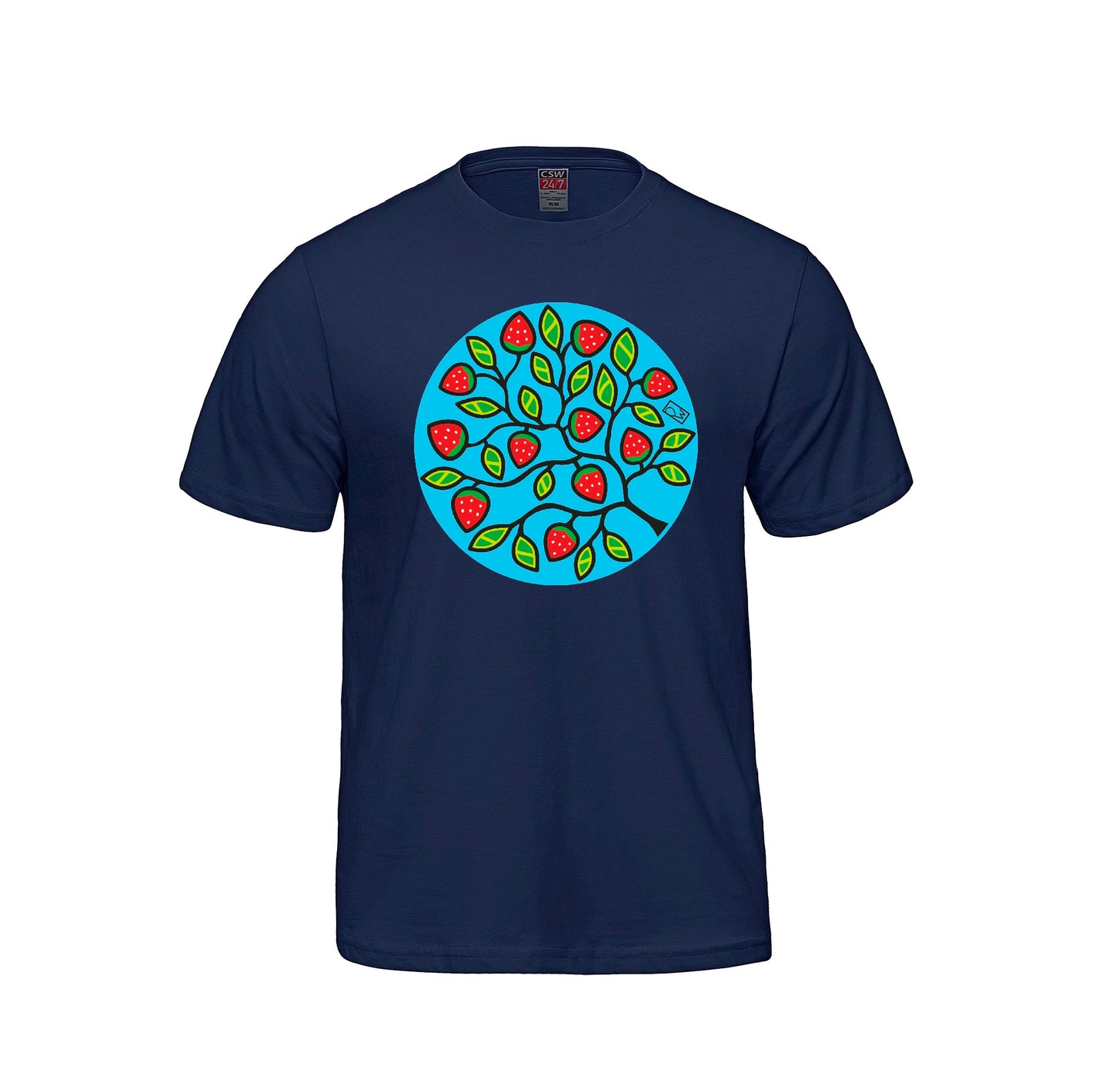 Strawberry Tee w/background