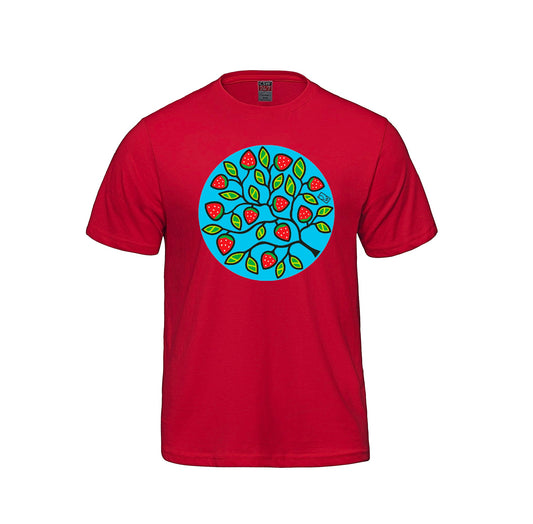 Strawberry Tee w/background