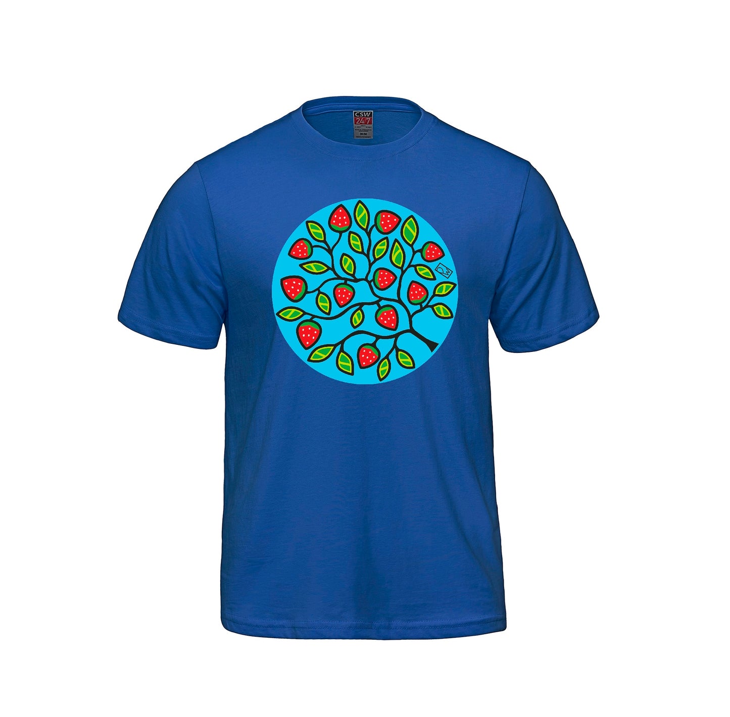 Strawberry Tee w/background