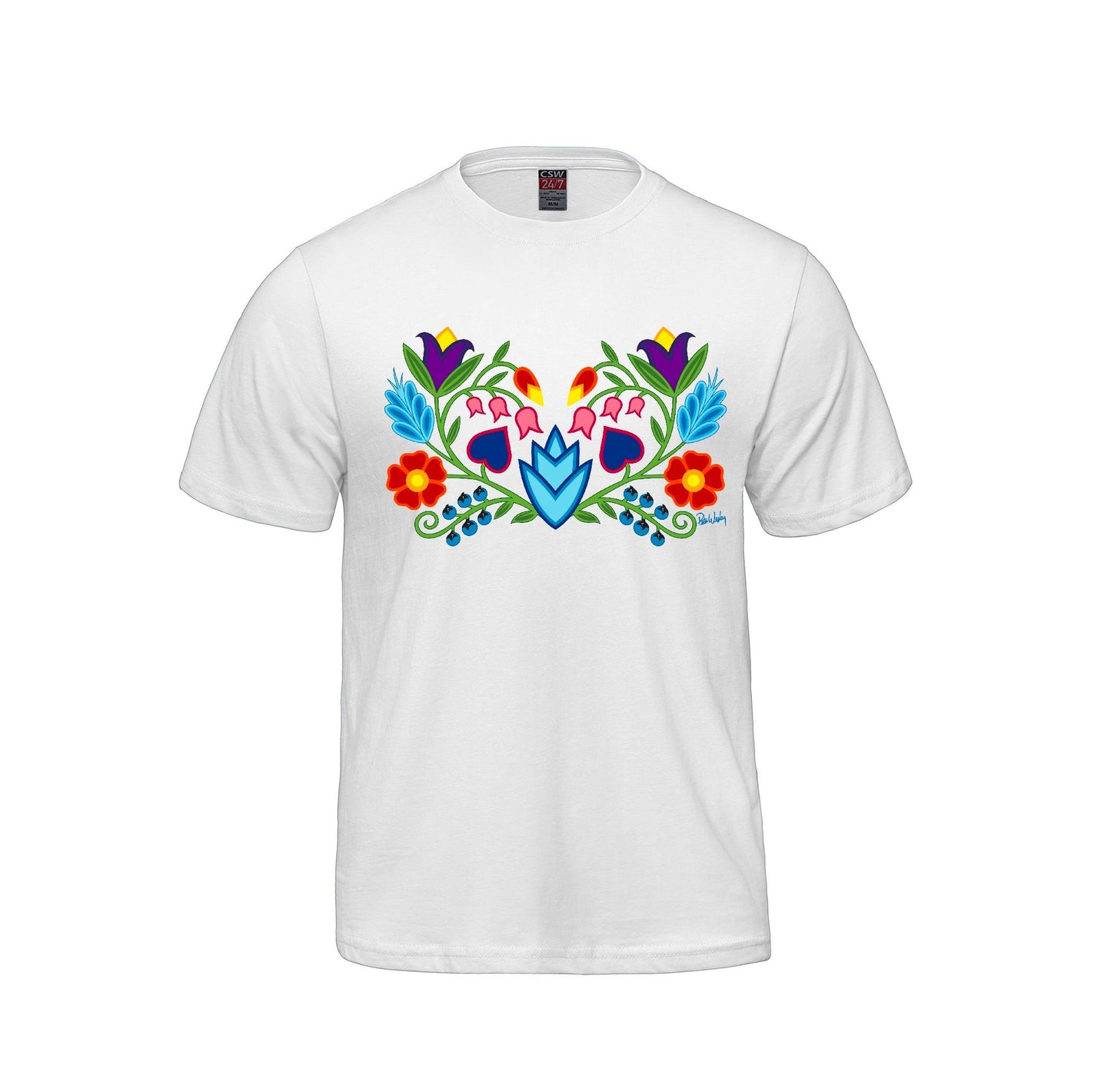 Blue Sky Florals Tees