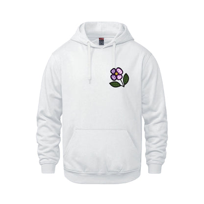 Blueberry Violet Hoodie (front and back)