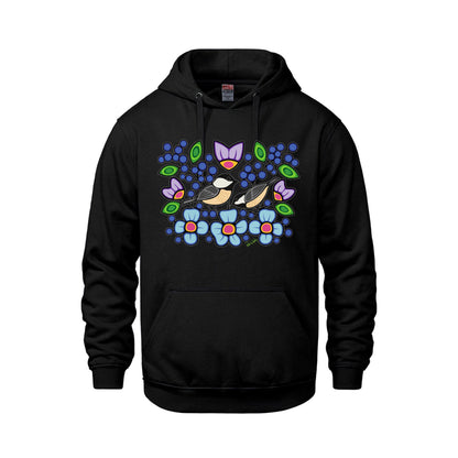 Chickadee With Florals
