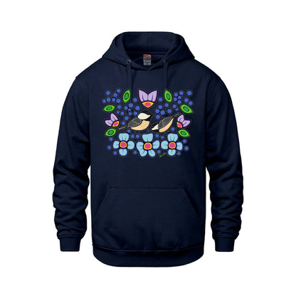 Chickadee With Florals