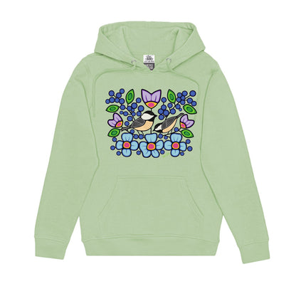 Chickadee With Florals
